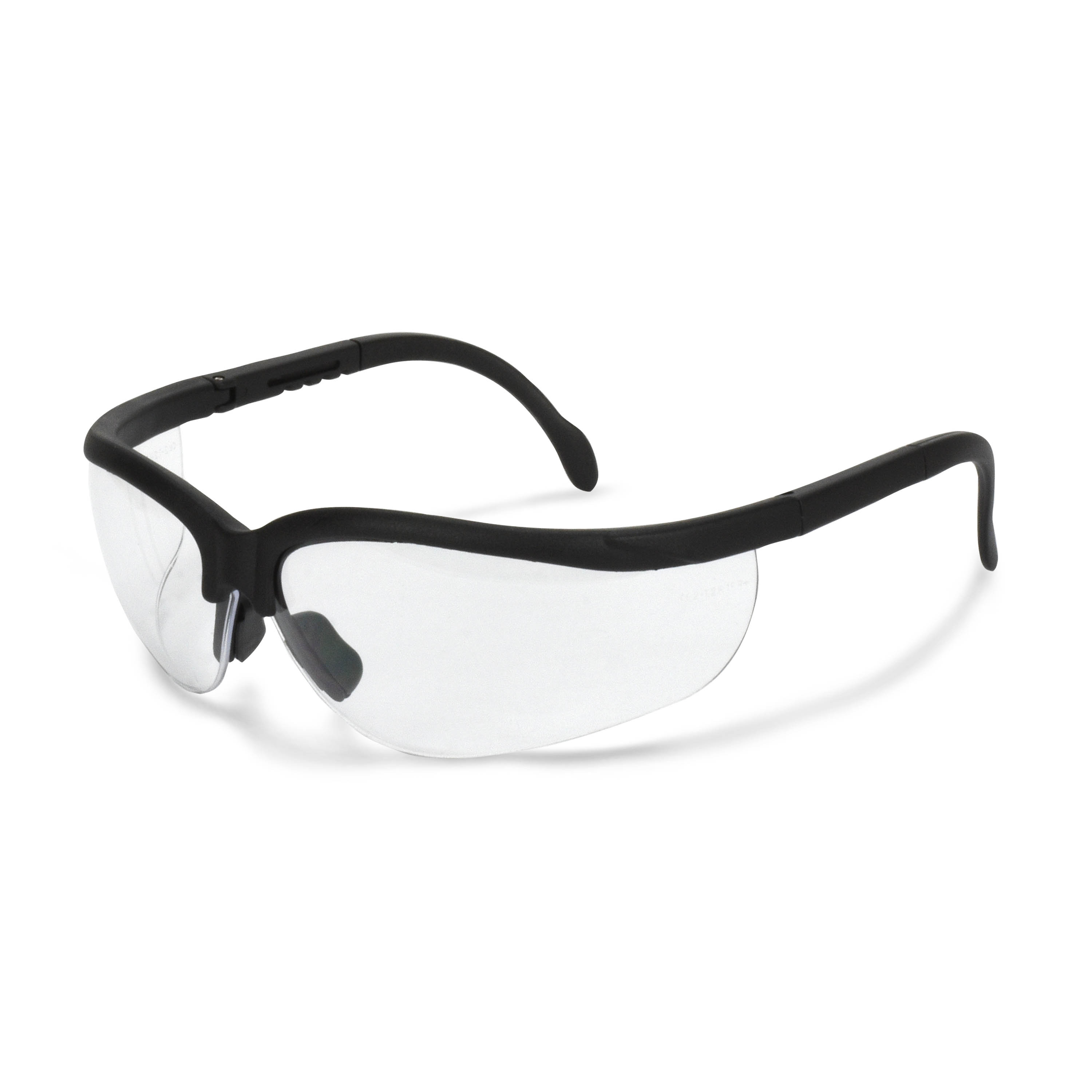 Journey® Safety Eyewear - Black Frame - Clear Lens - Clear Lens